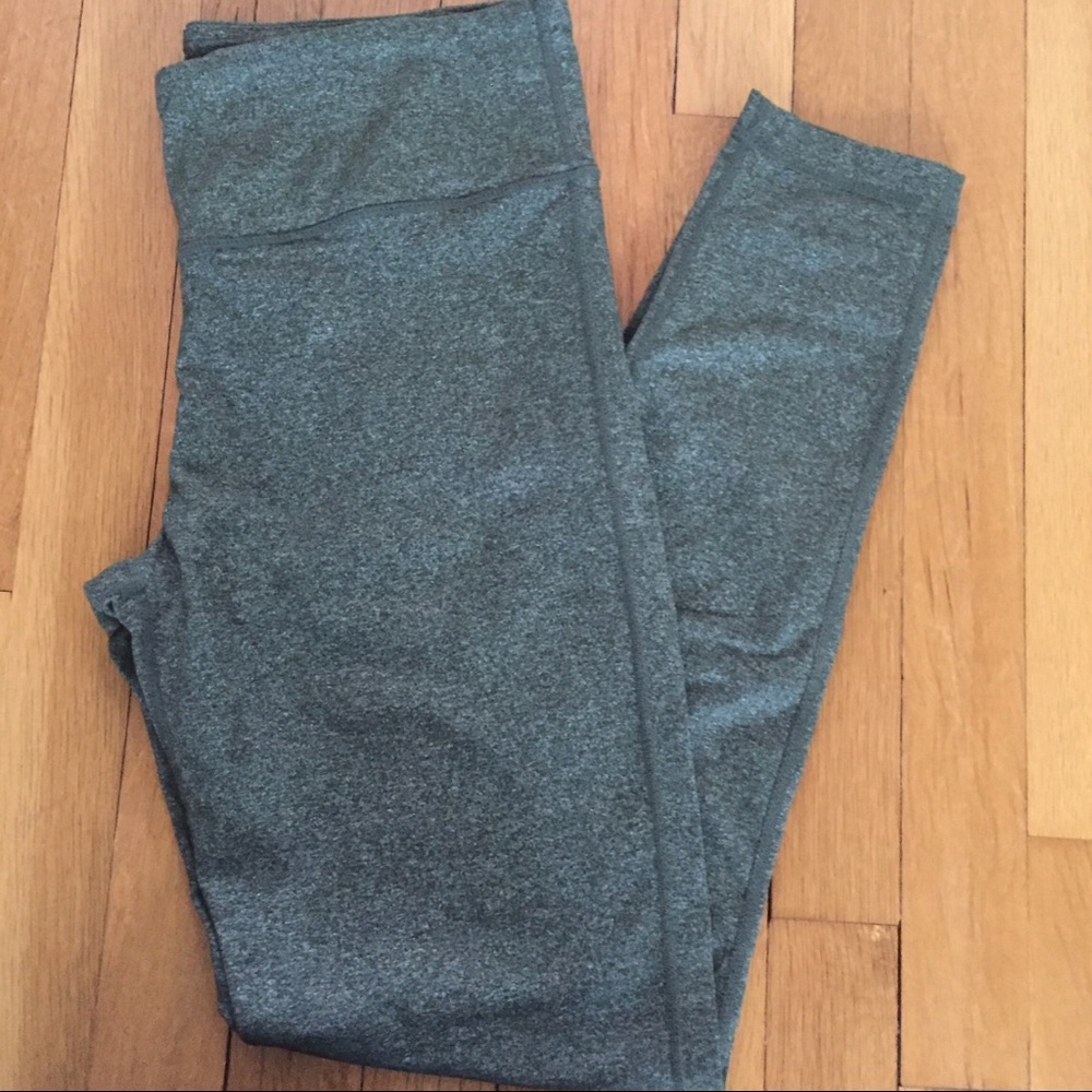 Heathered Green Active Leggings